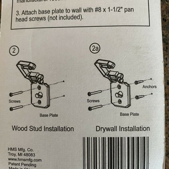 5/$25❣️ Broom & Mop Holder - Wall-mounted, C Shape Design - Picture 6 of 8